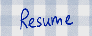 Resume