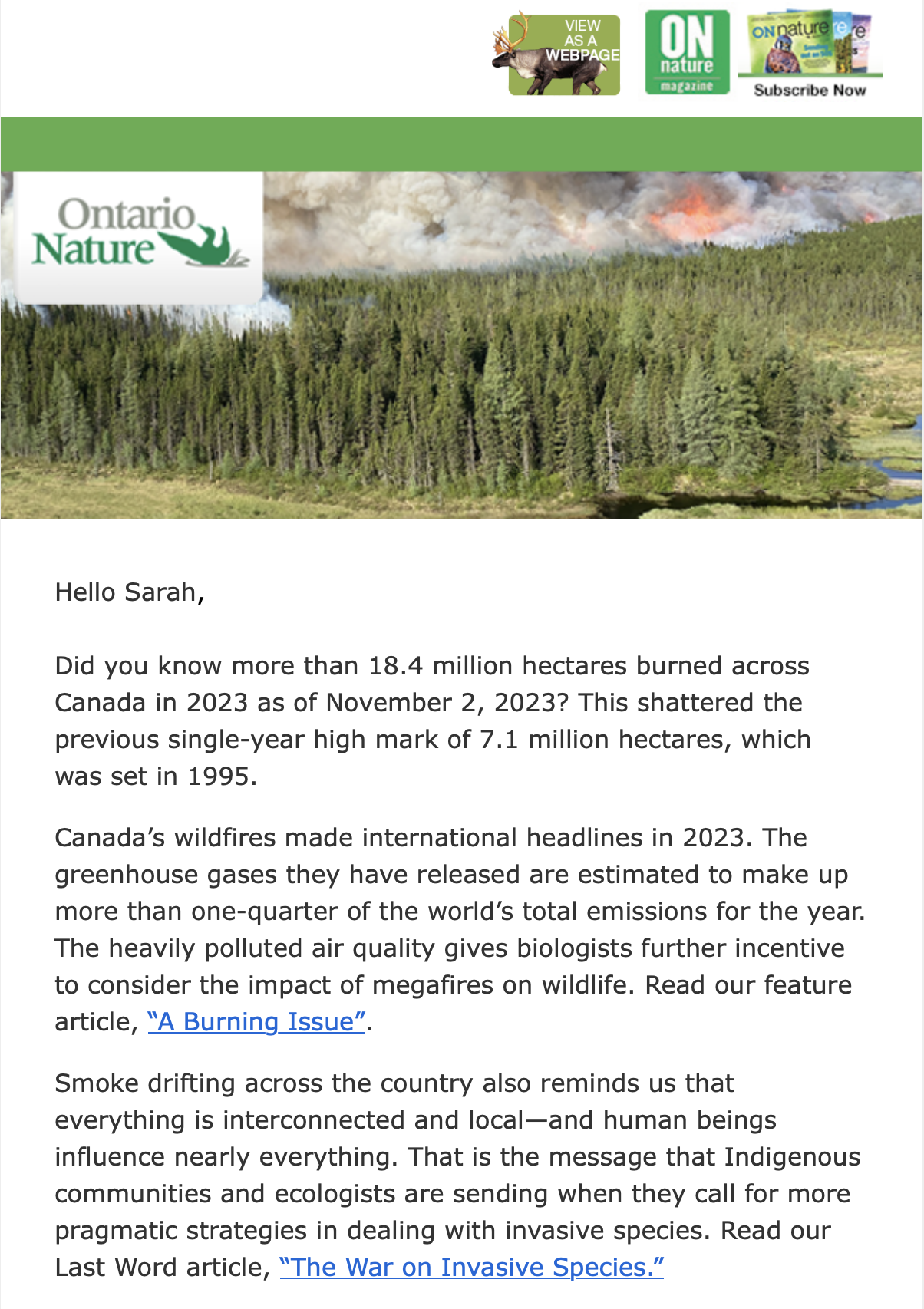 E-blast screenshot 1